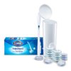 Clorox ToiletWand Disposable Toilet Cleaning Kit. Toilet Brush. Toilet and Bathroom Cleaning System with Storage Caddy and 16 Disinfecting ToiletWand Refill Heads (Package May Vary)
