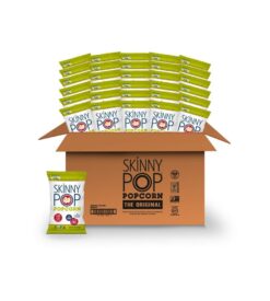 SkinnyPop Original Popcorn. Individual Snack Size Bags. Skinny Pop. Healthy Popcorn Snacks. Gluten Free. 0.65 Ounce (Pack of 30)