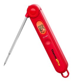 ThermoPro TP03 Digital Meat Thermometer for Cooking Kitchen Food Candy Instant Read Thermometer with Backlight and Magnet for Oil Deep Fry BBQ Grill Smoker Thermometer